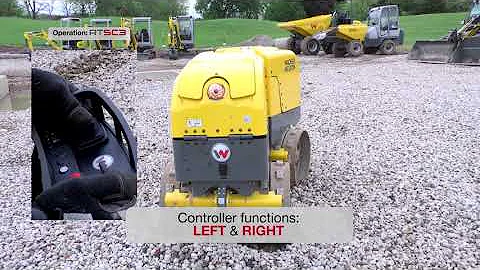 Wacker Neuson RTSC3 Start Up & Operation