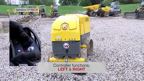 Wacker Neuson RTSC3 Start Up & Operation