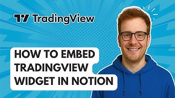 Hoe u de TradingView-widget in Notion kunt insluiten [Handleiding 2025]