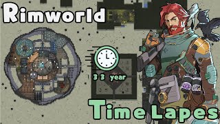 Rimworld 1.6 odyssey timelapse!