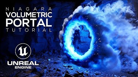 Niagara Fluids Smoke Portal VFX Tutorial in Unreal Engine 5 | Real-Time Simulation | 