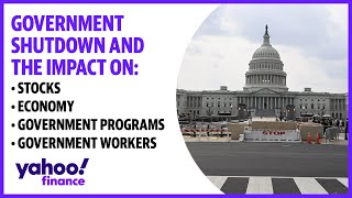 Government shutdown and the impact on stocks, the economy and government services and workers