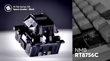 NMB RT8756 Sound Test | Hi-Tek Series 725 - CLICKY BLACK SPACE INVADER