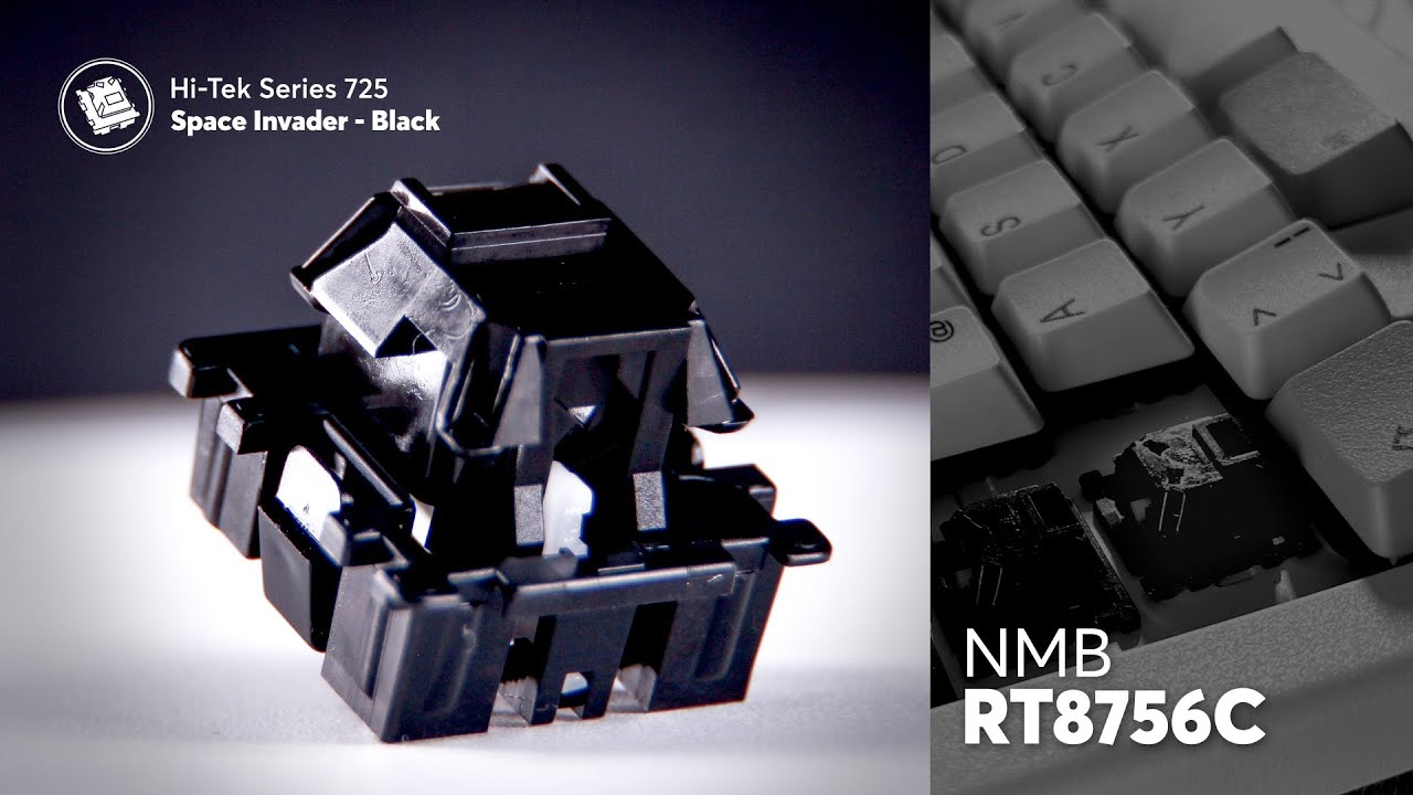 NMB RT8756 Sound Test | Hi-Tek Series 725 - CLICKY BLACK SPACE