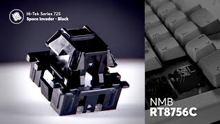 NMB RT8756 Sound Test | Hi-Tek Series 725 - CLICKY BLACK SPACE INVADER