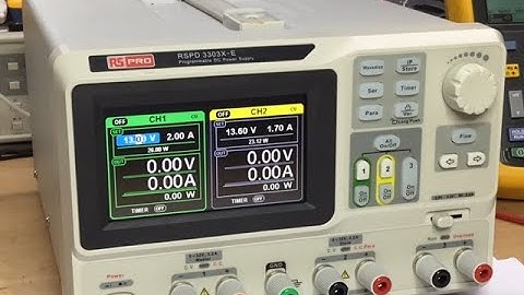 SIGLENT SPD3303X Power Supply Repair  0-30v Powers off at random.