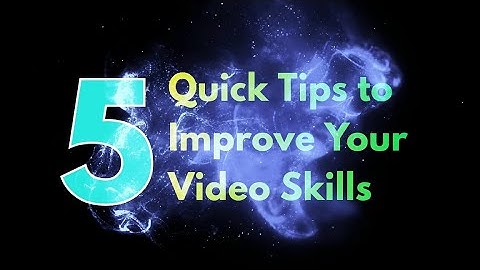 Create Studio PRO Users: 5 Quick Tips To improve Your Video Skills