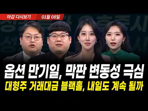 삼성전자 움직임에 지수 '출렁' 내일도 계속될까 (2025년 1월 8일 장 마감)|성공투자 오후증시