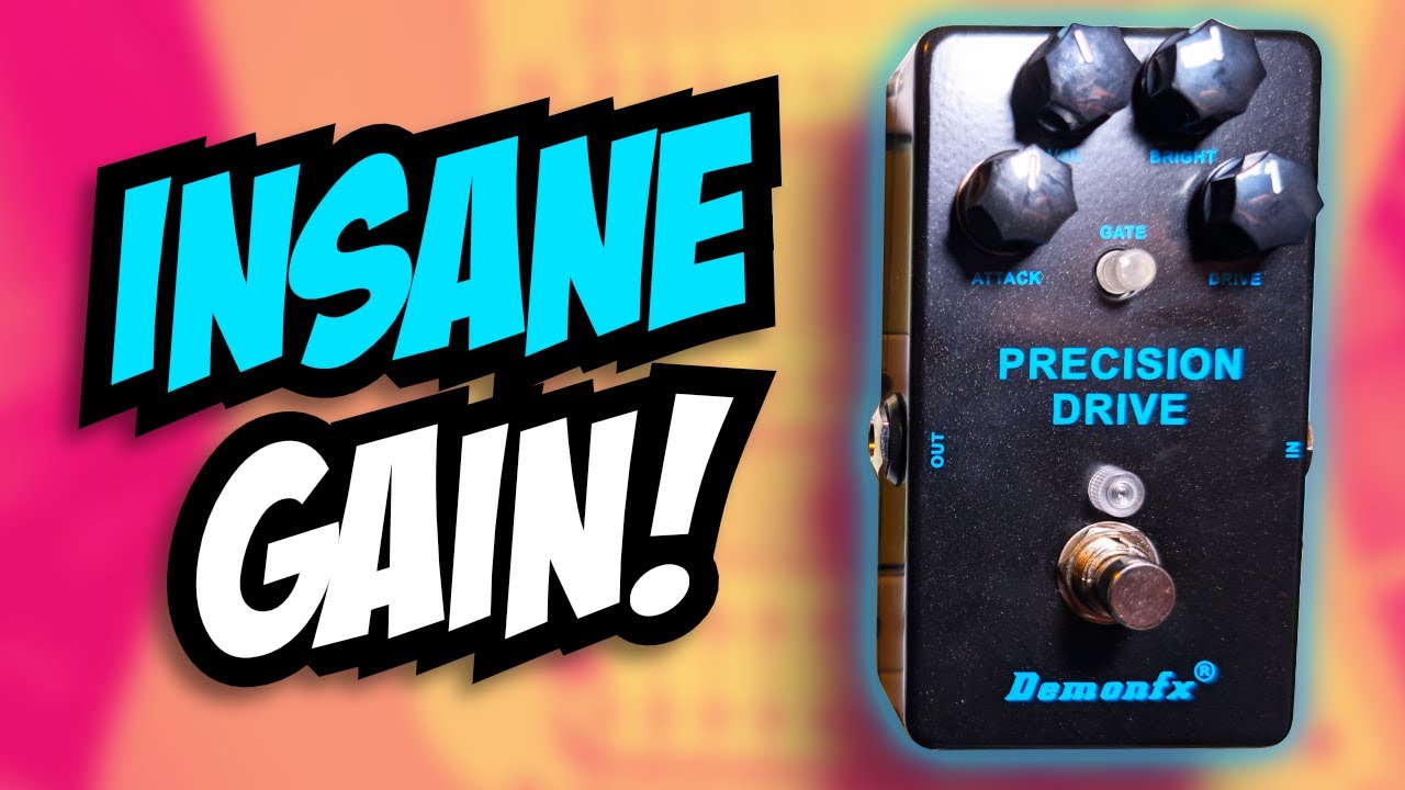 You WON'T BELIEVE the TONE You'll Get from Precision Drive Guitar