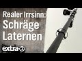 Realer Irrsinn: Schräge Laternen in Paderborn  | extra 3 | NDR