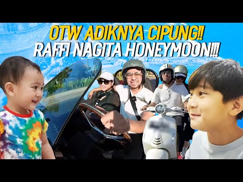 100%ROMANTIS!RAFFI NAGITA HONEYMOON NAIK MOTOR,NCUS SIBUK AJAK CIPUNG RENANG BIAR GA GANGGU