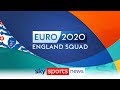 LIVE: England's Euro 2020 squad announcement | Gareth Southgate press conference at 2pm