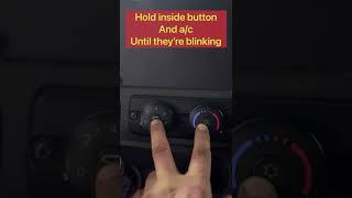 Reset HVAC module on Cascadia truck