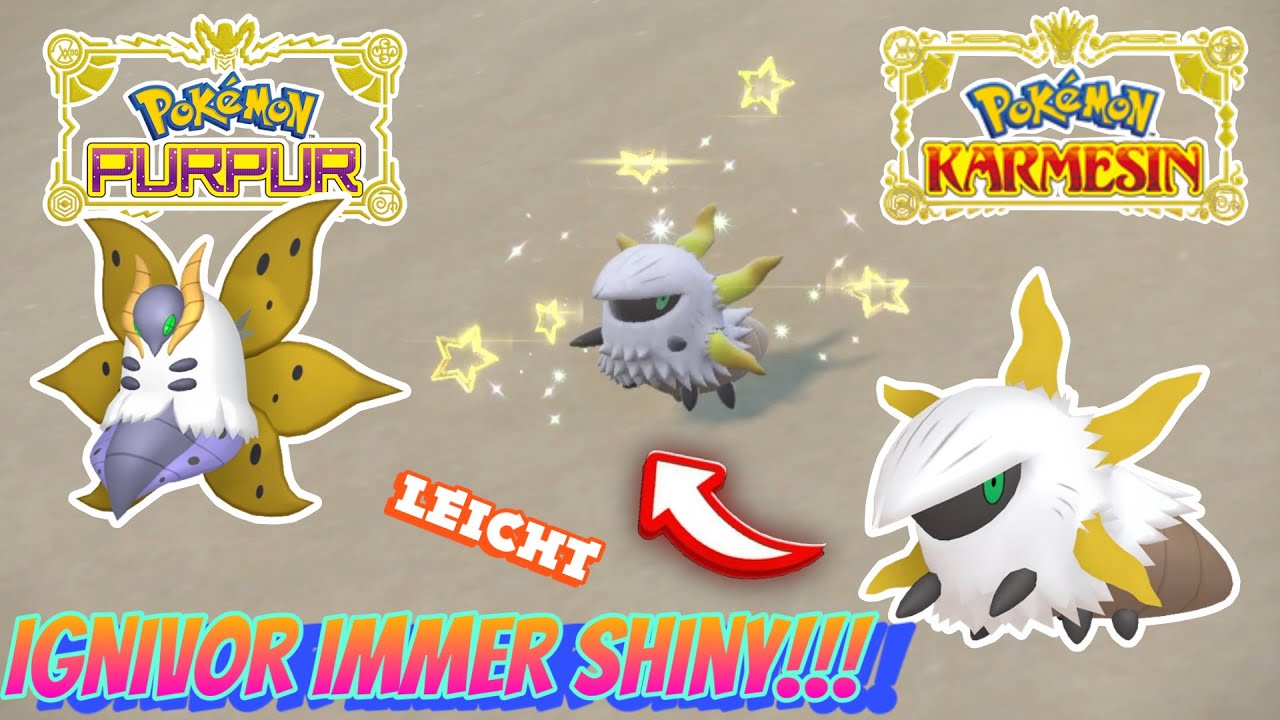 Ganz LEICHT *Shiny* Ignivor & Ramoth in Pokemon Karmesin & Purpur fangen? So geht's - Shiny Hunt
