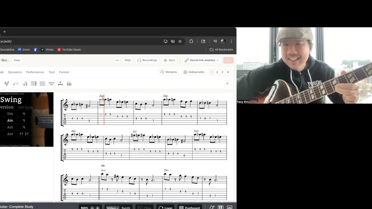 Gypsy Jazz Boot Camp: Easy Triad Soloing Method- Minor Swing-Gypsy