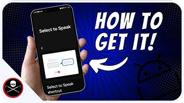 How To Install SELECT TO SPEAK On Android