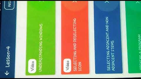 Class-3 Ch-4 Part-3 (Selecting adjacent & non adjacent items)