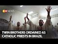 Twin brothers ordained as Catholic priests in Brazil | SW NEWS | 181
