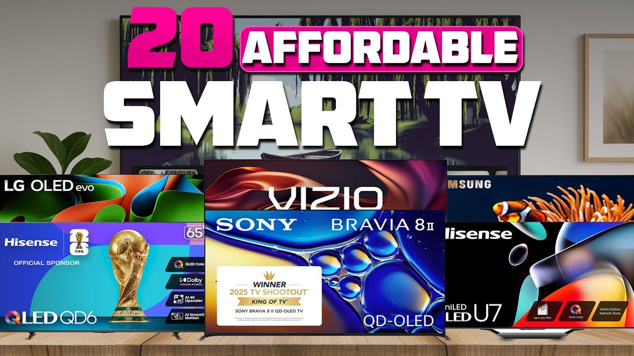 20 Affordable Smart TV On Amazon That Are Totally Worth It!