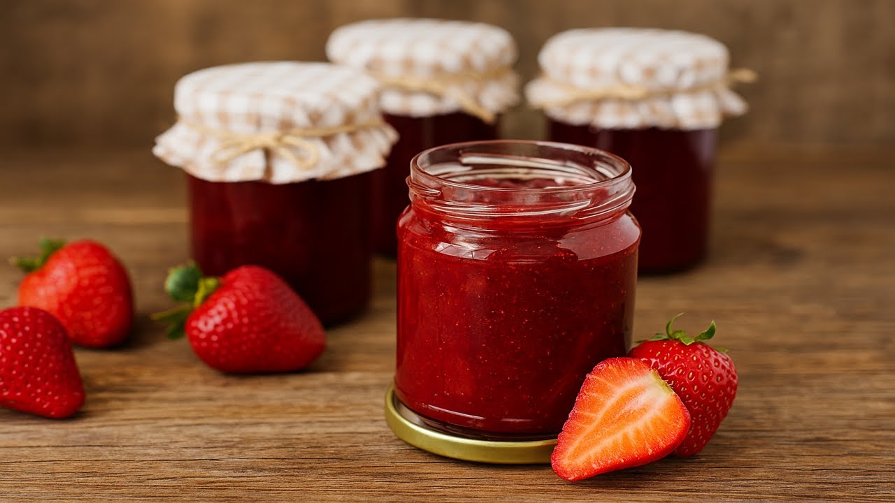 🍓 DOMAĆI DŽEM OD JAGODA bez konzervansa – Detaljan recept koji uspeva svaki put! 🍓