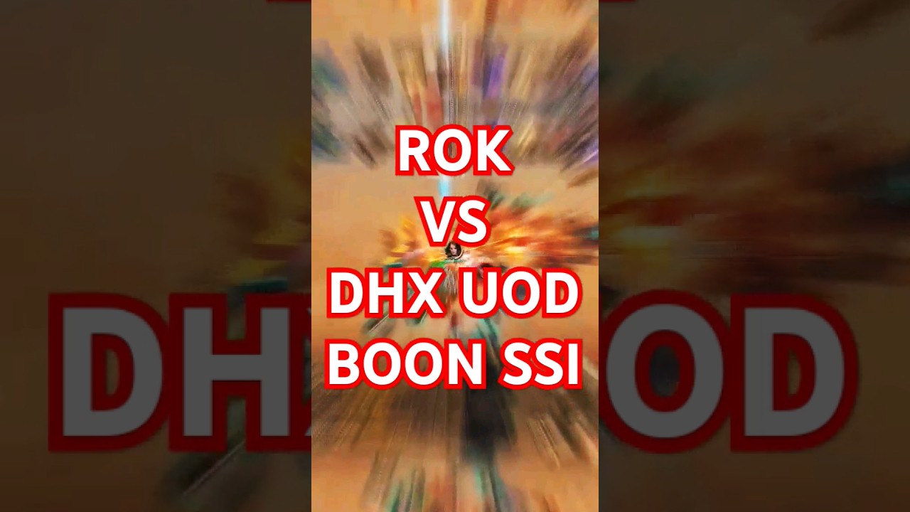 ROK vs DHX UOD BOON SSI | Archipelago Raid Wars | Best Mobile Game 
