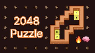 Perfect Clear of “2048Puzzle”! Brain-burning Puzzle Game Inspired by 2048 🔥🧠 screenshot 2
