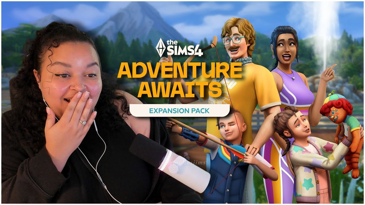 NEW EXPANSION PACK!? | Reacting to The Sims 4: Adventure Awaits Gameplay Trailer!