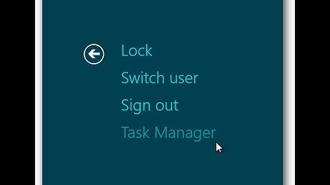 The New Task Manager in Windows 8