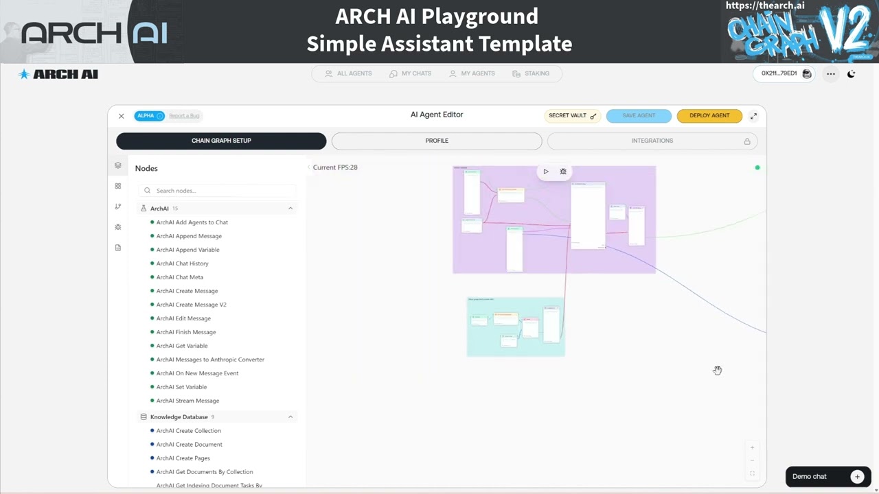 ArchAI Playground - Simple Assistant Template