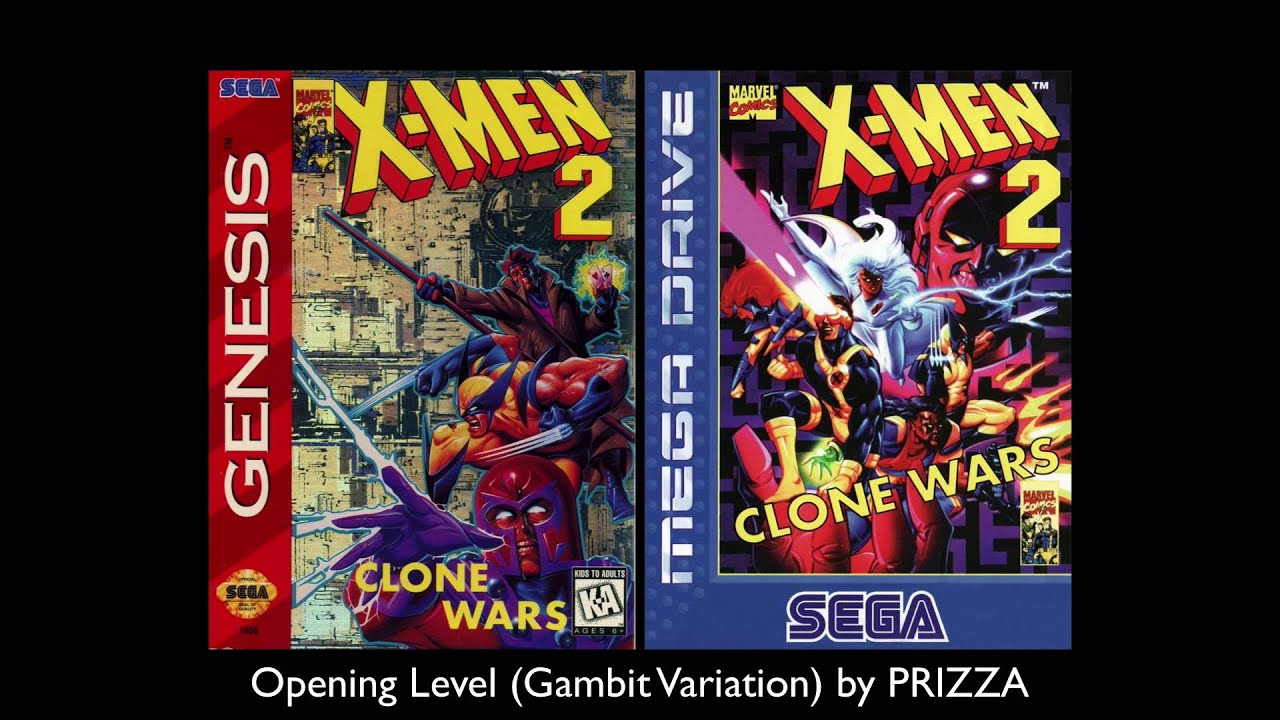X-Men 2: Clone Wars - Opening Level (Gambit's Theme), No Snow SFX