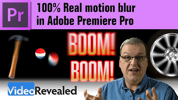 100% Real Motion Blur in Adobe Premiere Pro
