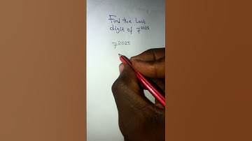 99% failed this 7^(2025) last digit math puzzle #mathematicalpuzzle #mathpuzzle #brainteaserpuzzles