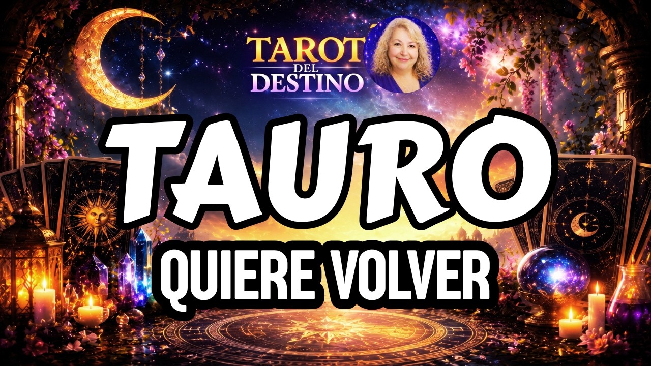 TAURO ♉ NO DEJA DE PENSAR EN TI... Y QUIERE VOLVER A TU VIDA | Tarot ...