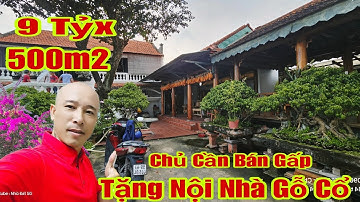🛑Nhà Vườn Nghỉ Dưỡng Gỗ Cổ 500m2 Chủ Cần Bán Gấp Giá Chỉ Ngang Lô Đất  |#nhadepsg