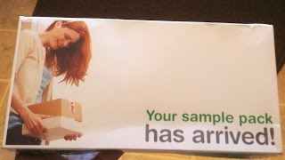 FREEBIE ALERT! My 1st - SAMPLE SOURCE - UNBOXING