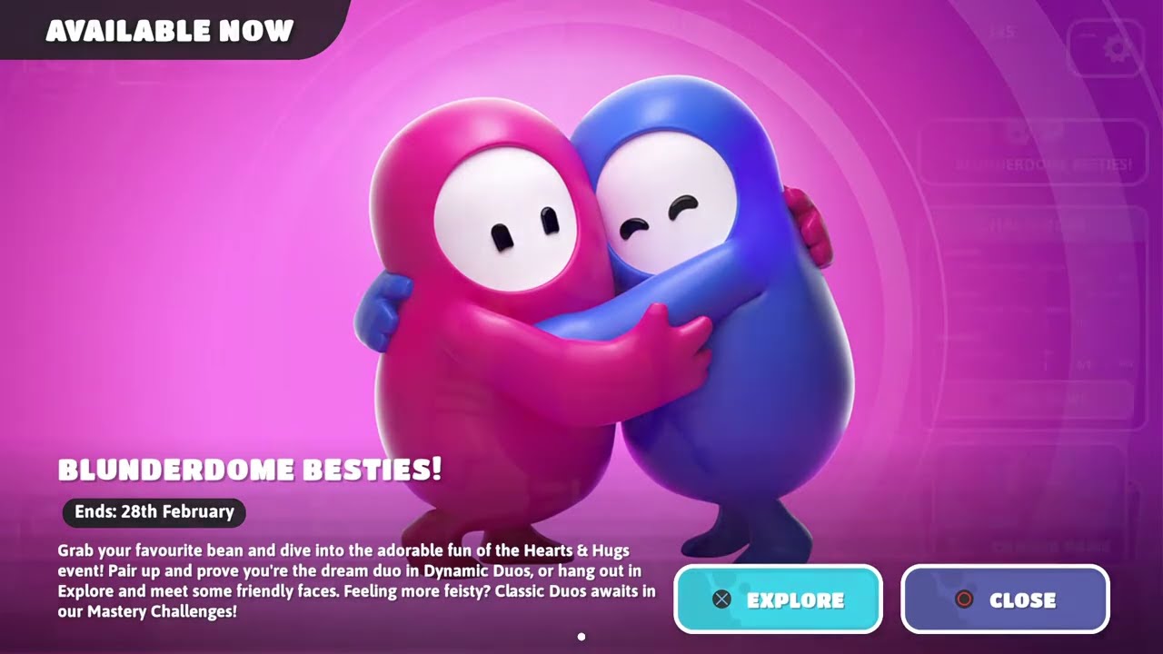 Happy Valentine's! Creativedamia Semi-Silent Stream | Fall Guys