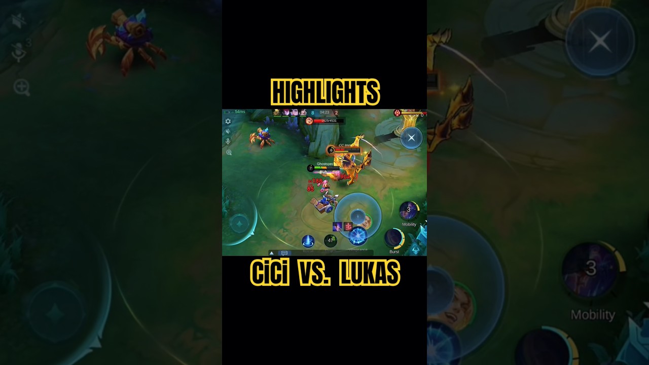 1 ON 1 CiCi VS LUKAS EXP BATTLE 