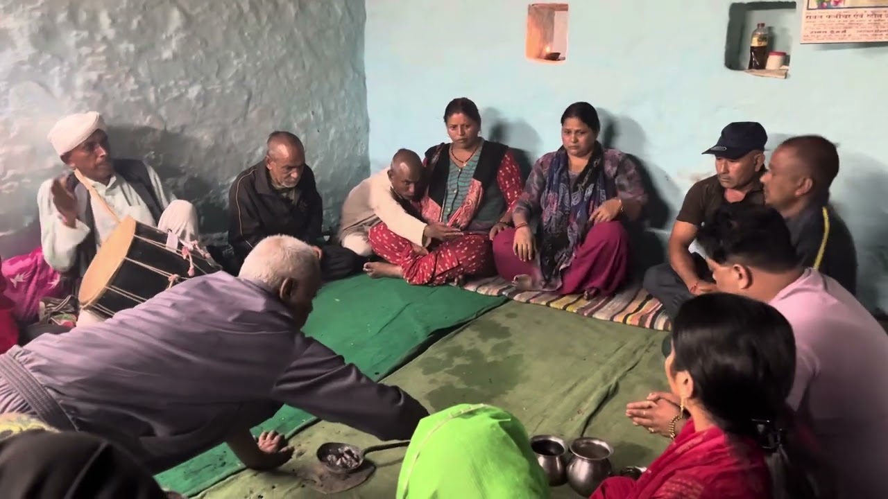 रिखानीखाल कोटडी गाँव नर्सिंग जागर 