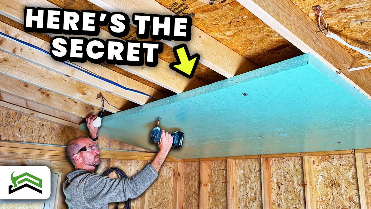 Most Homeowners Insulate Shed Roofs WRONG (Do This Instead), on YouTube