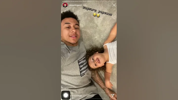 Jesse Lingard teaching his daughter some Jamaican ...