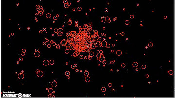 JavaScript Particles - Bubles