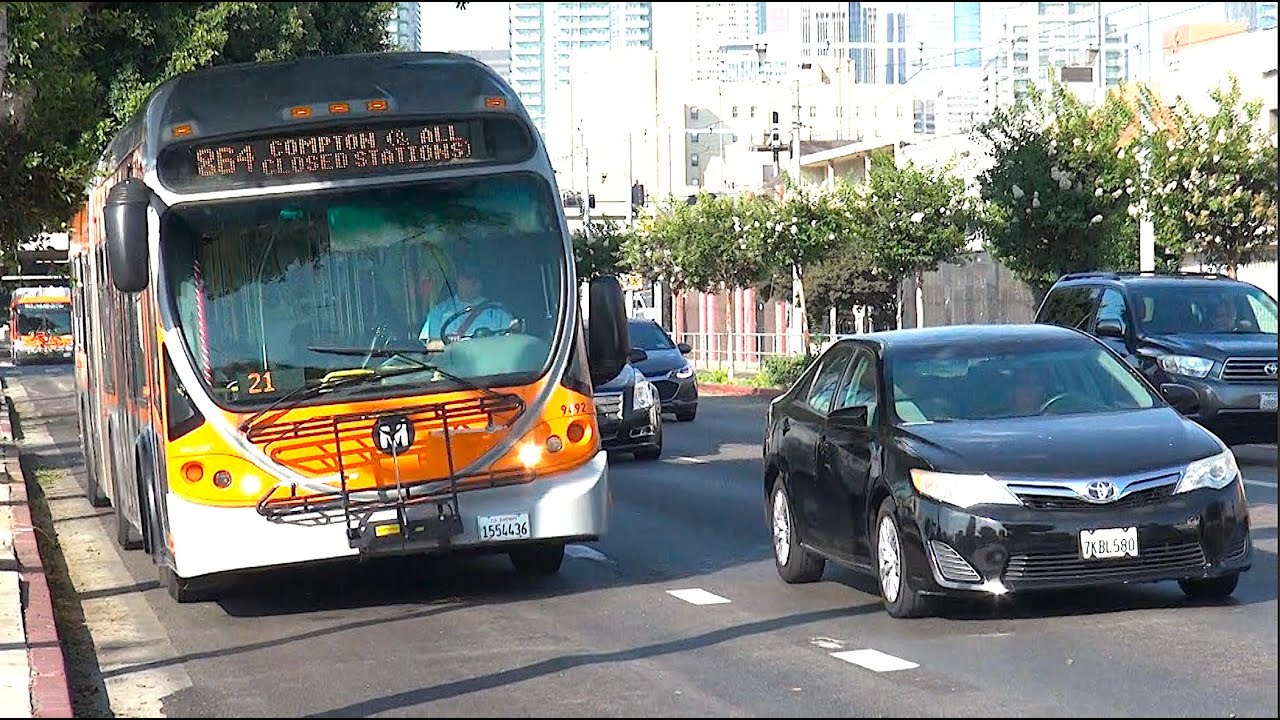 Bus Lane in Bloom: Flower Street and the Urgency of Speeding Up LA Bus Service