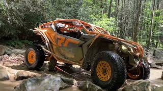 Windrock, Tennessee August 2022  canam maverick x3 xrs max turbo rr