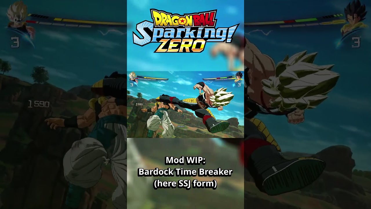 WIP: Bardock Time Breaker (SSJ) #bardock #sparkingzero #dragonball #dragonballsparkingzero