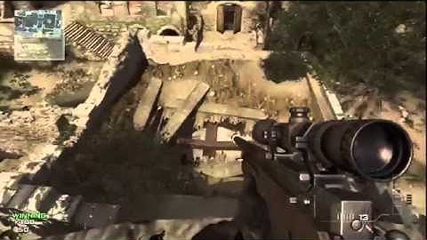 NEW MW3 TRICKSHOT SPOT TUTORIAL ON EROSION!!! (Invisible Wall On Top Of Statue)
