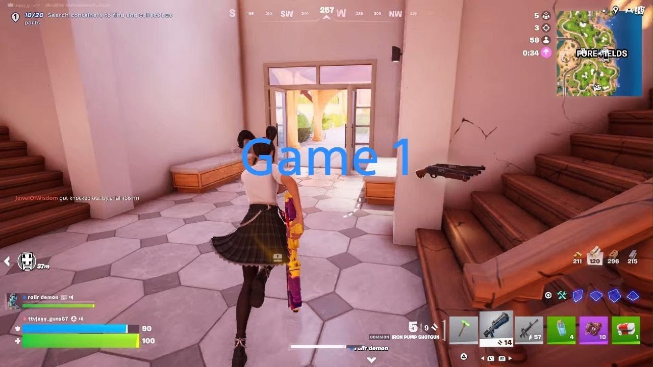 Game one with toxic twins