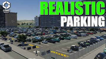 Discover the SECRET to REALISTIC PARKING in Cities Skylines 2!