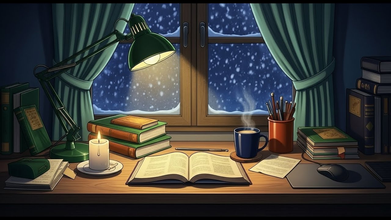 Lofi Chillhop Radio ❄️ Deep Focus Music for Study & Work.