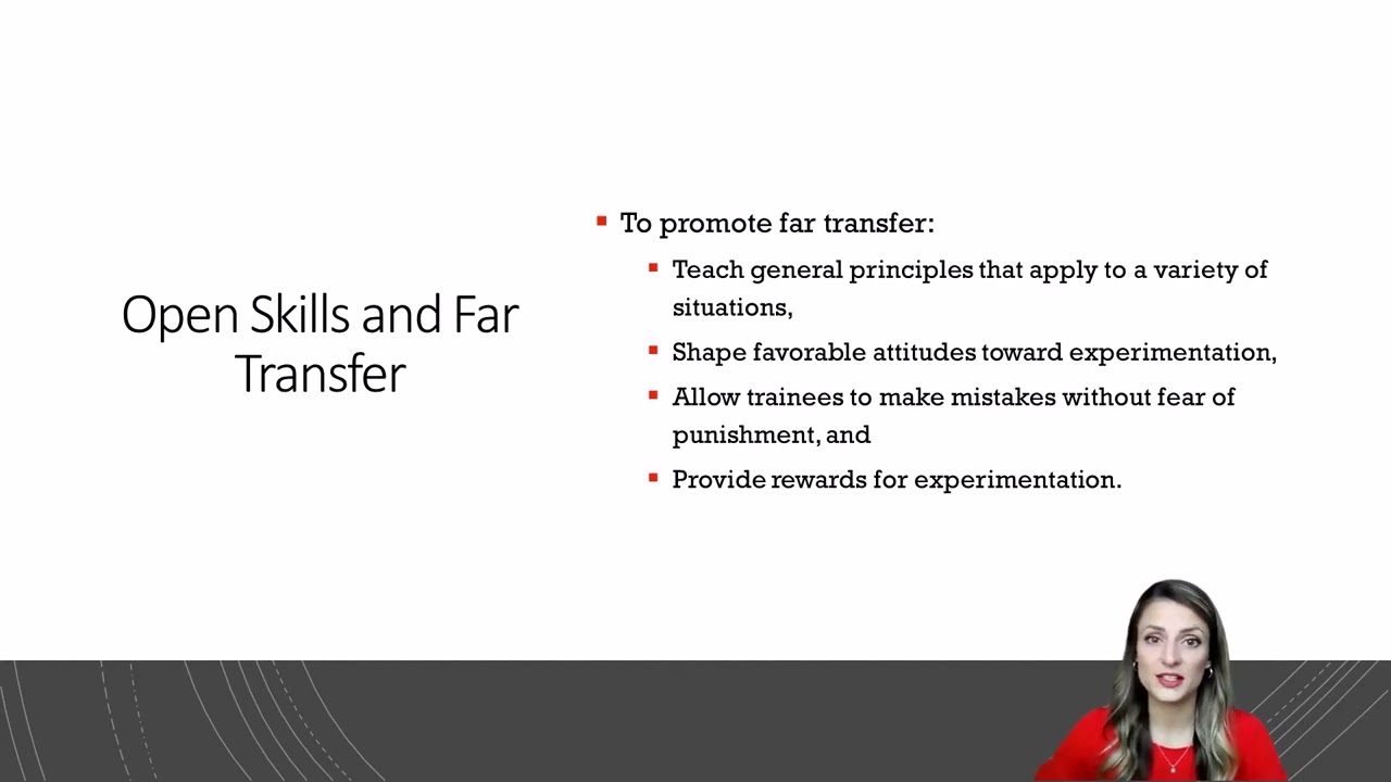 Far Transfer - Training & Development Lecture 4 Part 31