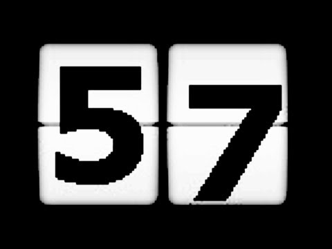 60 Second Clock  60 sec countdown (version 4)! 1 minute